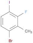1-bromo-3-fluoro-4-iodo-2-methyl-benzene