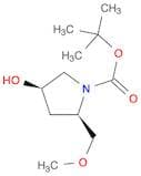 tert-butyl (2R,4R)-4-hydroxy-2-(methoxymethyl)pyrrolidine-1-carboxylate