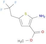 methyl 2-amino-5-(2,2,2-trifluoroethyl)thiophene-3-carboxylate