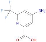 4-amino-6-(trifluoromethyl)pyridine-2-carboxylic acid