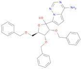 (3R,4R,5R)-2-(4-aminopyrrolo[2,1-f][1,2,4]triazin-7-yl)-3,4-dibenzyloxy-5-(benzyloxymethyl)tetrahy…