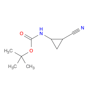 tert-butyl N-(2-cyanocyclopropyl)carbamate