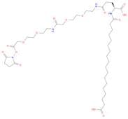 18-[[(1S)-1-carboxy-4-[2-[2-[2-[2-[2-[2-(2,5-dioxopyrrolidin-1-yl)oxy-2-oxo-ethoxy]ethoxy]ethylami…