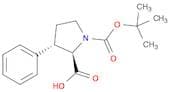 1,2-Pyrrolidinedicarboxylic acid, 3-phenyl-, 1-(1,1-dimethylethyl) ester,(2R-trans)-