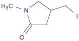 4-(iodomethyl)-1-methyl-pyrrolidin-2-one