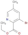 ethyl 3-bromo-5-methyl-pyridine-2-carboxylate