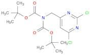 tert-butyl N-tert-butoxycarbonyl-N-[(2,6-dichloropyrimidin-4-yl)methyl]carbamate