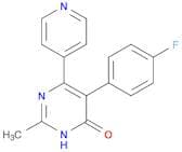 5-(4-fluorophenyl)-2-methyl-4-(4-pyridyl)-1H-pyrimidin-6-one