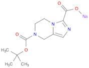 SODIUM 7-(TERT-BUTOXYCARBONYL)-5,6,7,8-TETRAHYDROIMIDAZO[1,5-A]PYRAZINE-3-CARBOXYLATE