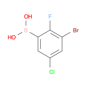 3-Bromo-5-chloro-2-fluorophenylboronic acid