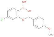 4-Chloro-2-(4-methoxybenzyloxy)phenylboronic acid