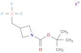 Potassium ((1-[(tert-butoxy)carbonyl]azetidin-3-yl)methyl)trifluoroboranuide