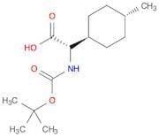 (S)-2-((tert-butoxycarbonyl)amino)-2-((1r,4S)-4-methylcyclohexyl)acetic acid
