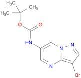 tert-butyl 3-bromopyrazolo[1,5-a]pyrimidin-6-ylcarbamate
