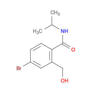 4-bromo-2-(hydroxymethyl)-N-isopropylbenzamide