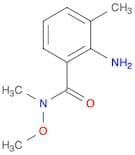 2-amino-N-methoxy-N,3-dimethylbenzamide