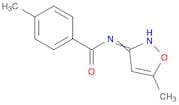 4-methyl-N-(5-methyl-1,2-oxazol-3-yl)benzamide
