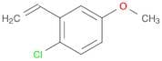 1-chloro-4-methoxy-2-vinylbenzene