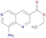 ethyl 8-amino-1,6-naphthyridine-3-carboxylate