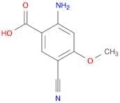2-amino-5-cyano-4-methoxybenzoic acid