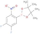 2-(4,5-Difluoro-2-nitrophenyl)-4,4,5,5-tetramethyl-1,3,2-dioxaborolane