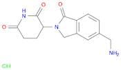 3-(5-(Aminomethyl)-1-oxoisoindolin-2-yl)piperidine-2,6-dione hydrochloride