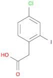 4-CHLORO-2-IODO-BENZENEACETIC ACID