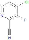 4-Chloro-3-fluoropicolinonitrile