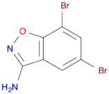 5,7-Dibromobenzo[d]isoxazol-3-amine