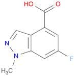 6-Fluoro-1-methyl-1H-indazole-4-carboxylic acid