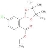 Ethyl 4-chloro-2-(4,4,5,5-tetramethyl-1,3,2-dioxaborolan-2-yl)benzoate
