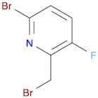 6-Bromo-2-(bromomethyl)-3-fluoropyridine