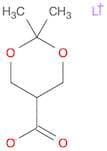 Lithium 2,2-dimethyl-1,3-dioxane-5-carboxylate