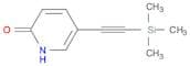 5-((Trimethylsilyl)ethynyl)pyridin-2(1h)-one