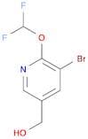(5-Bromo-6-(difluoromethoxy)pyridin-3-yl)methanol