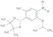 2-(5-Isopropoxy-2-methyl-4-nitrophenyl)-4,4,5,5-tetramethyl-1,3,2-dioxaborolane