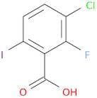 3-Chloro-2-fluoro-6-iodobenzoic acid