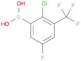 Boronic acid, B-[2-chloro-5-fluoro-3-(trifluoromethyl)phenyl]-