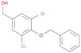 Benzenemethanol, 3,5-dichloro-4-(phenylmethoxy)-
