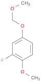 Benzene, 2-fluoro-1-methoxy-4-(methoxymethoxy)-