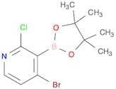 Pyridine, 4-bromo-2-chloro-3-(4,4,5,5-tetramethyl-1,3,2-dioxaborolan-2-yl)-