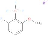 Borate(1-), trifluoro(2-fluoro-6-methoxyphenyl)-, potassium (1:1), (T-4)-