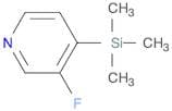 Pyridine, 3-fluoro-4-(trimethylsilyl)-