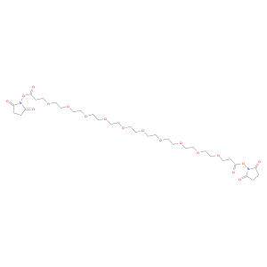4,7,10,13,16,19,22,25,28,31-Decaoxatetratriacontanedioic acid, 1,34-bis(2,5-dioxo-1-pyrrolidinyl) …