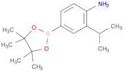 Benzenamine, 2-(1-methylethyl)-4-(4,4,5,5-tetramethyl-1,3,2-dioxaborolan-2-yl)-