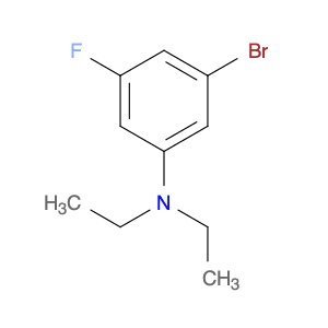Benzenamine, 3-bromo-N,N-diethyl-5-fluoro-