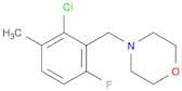 4-(2-Chloro-6-fluoro-3-methylbenzyl)morpholine