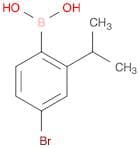 (4-bromo-2-isopropylphenyl)boronicacid