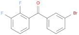 (3-Bromophenyl)-(2,3-difluorophenyl)methanone