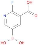 5-Borono-2-fluoro-pyridine-3-carboxylicacid